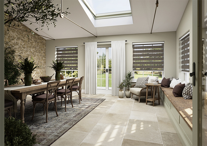 Nightshade, Brown Grain - Day Night Blind - Image 7